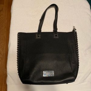 COPY - Marc New York Andrew Marc black studded tote bag